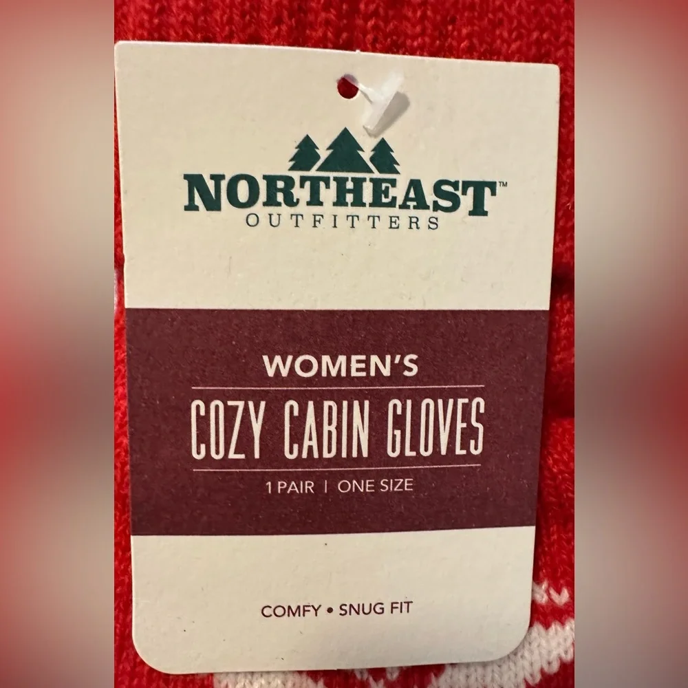 Women’s Cozy Cabin Gloves by Northeast Outfitters - NWT/NIP